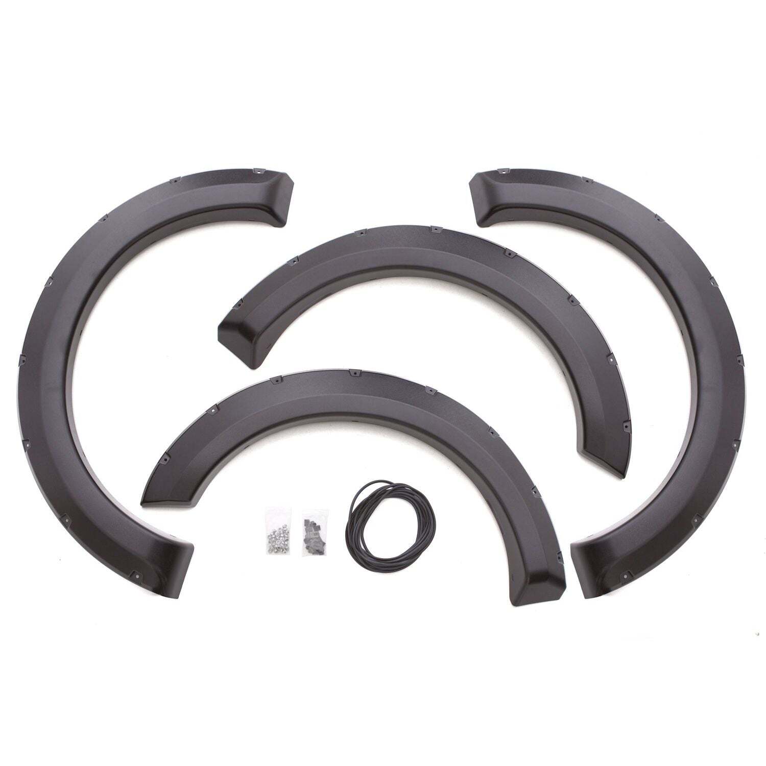 LUND RX-Rivet Style Fender Flares RX313T Flares, Thermoplastic, Black, Textured, 2.500 in. Width, Ford, Set of 4 thumbnail 5