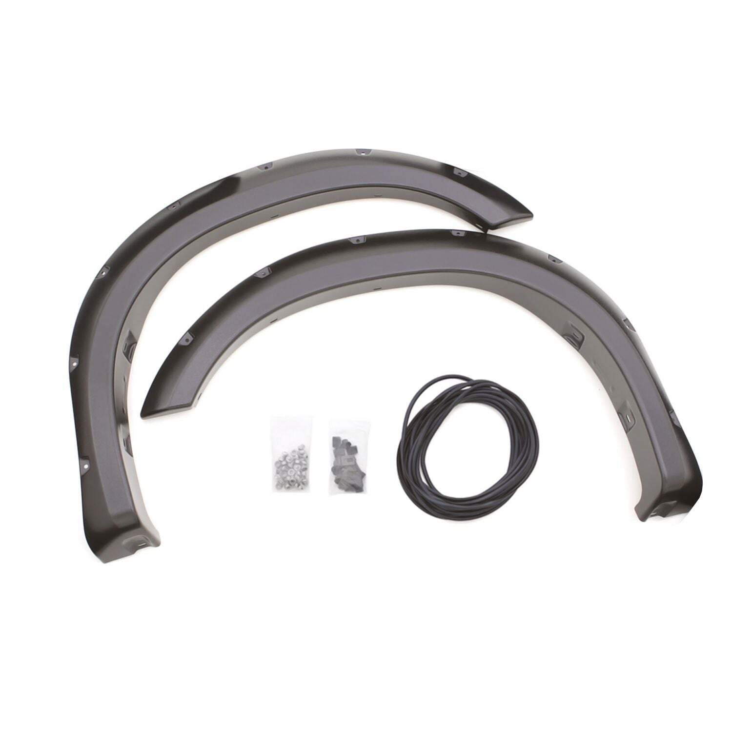 LUND RX-Rivet Style Fender Flares RX602SA Flares, Thermoplastic, Black, Smooth, 2.000 in. Width, Toyota, Front, Pair thumbnail 5