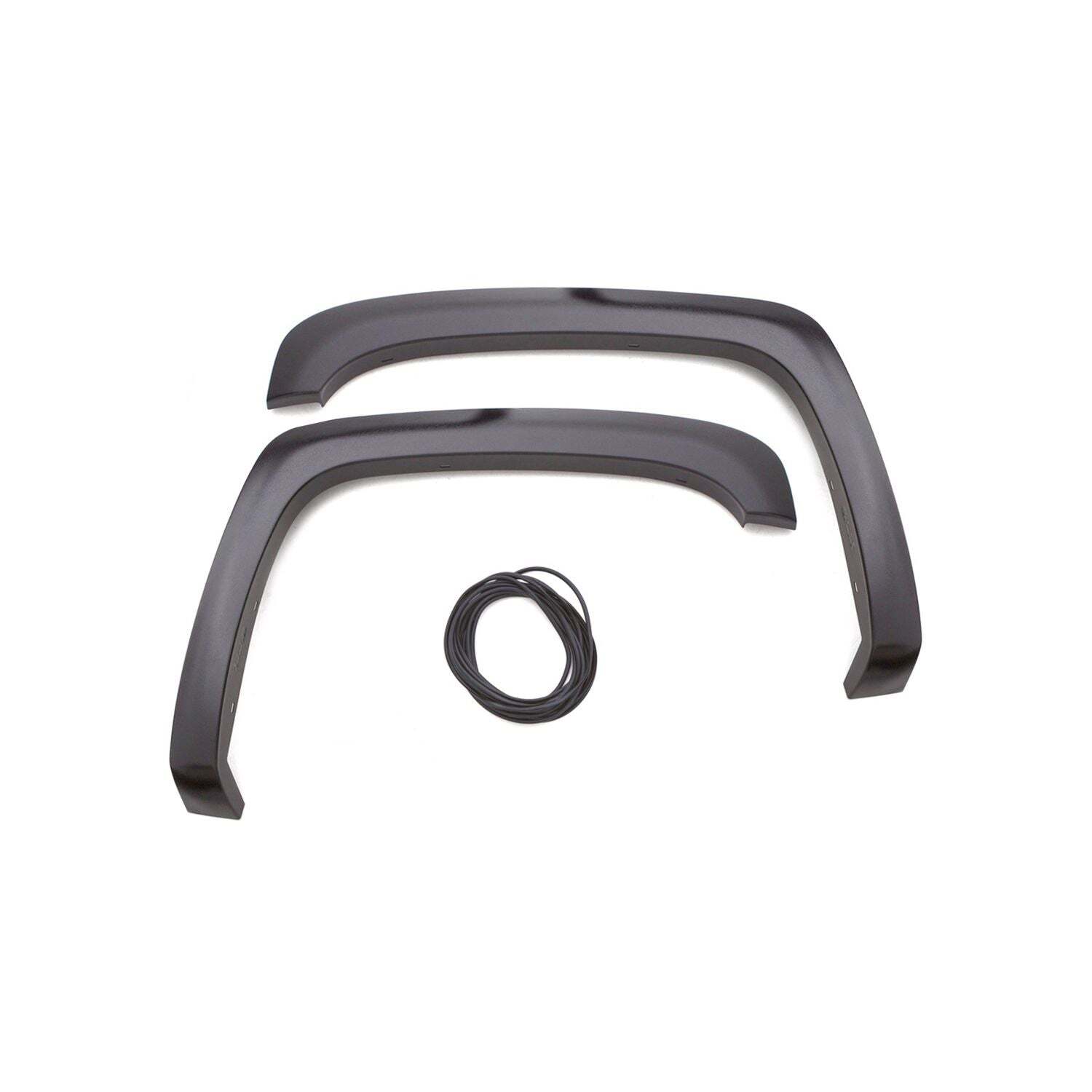 LUND Street Style Fender Flares for 2007-2014 SILVERADO 3500 HD, 2500 2007-2013 1500 - SX106TA Flares, ABS Plastic, Black, Textured, 1.250 in. Width, Chevy, Front, Pair thumbnail 5