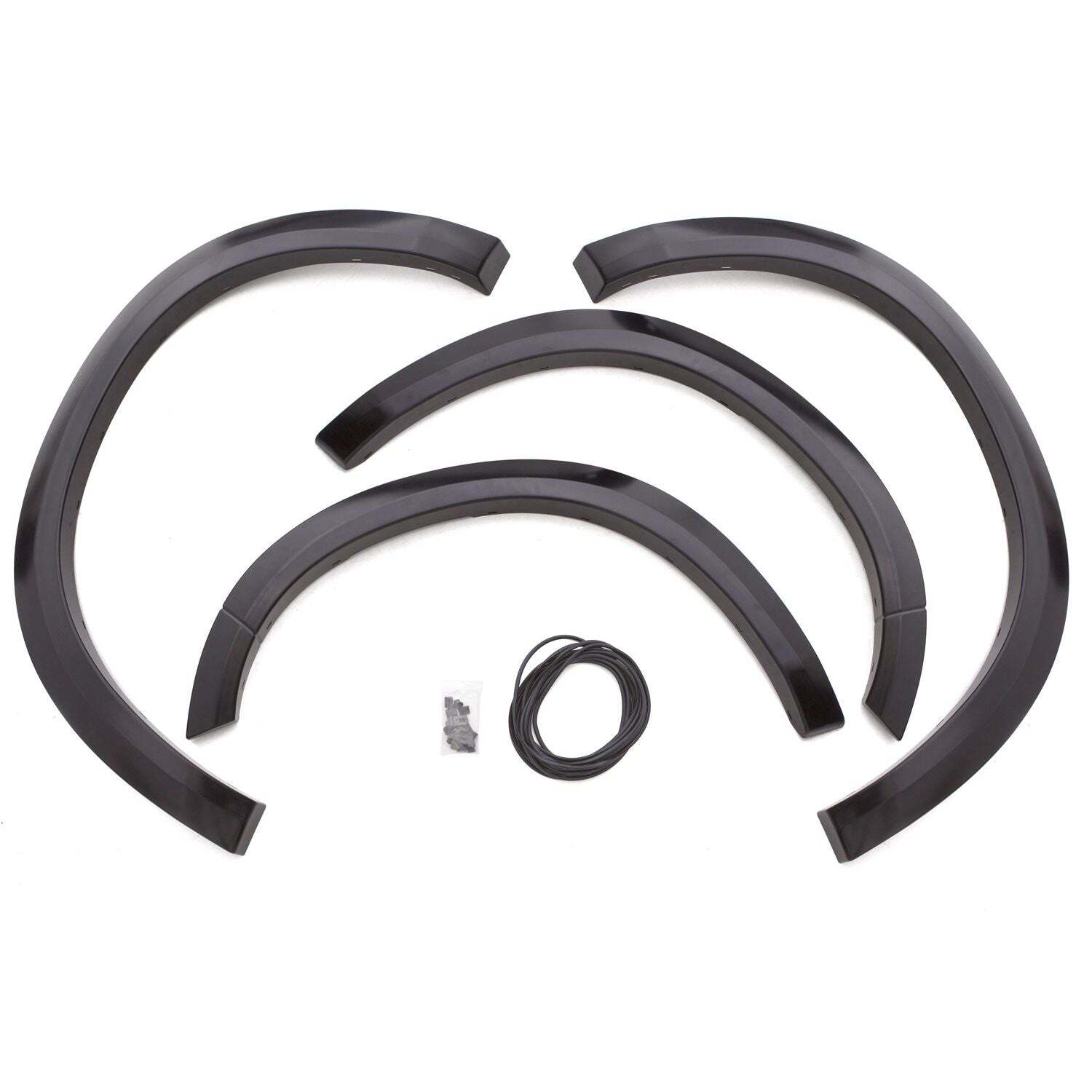 LUND Street Style Fender Flares for 2011-2018 1500, 2019-2023 1500 CLASSIC, 2009-2010 RAM - SX204S Flares, ABS Plastic, Black, Smooth, Dodge, Ram, Set of 4 thumbnail 5