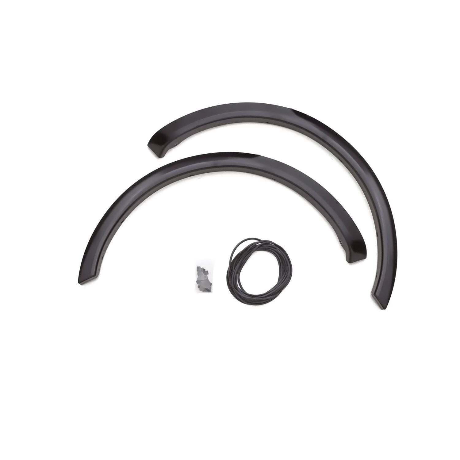LUND Street Style Fender Flares SX310SA Flares, ABS Plastic, Black, Smooth, Ford, Front, Pair thumbnail 5