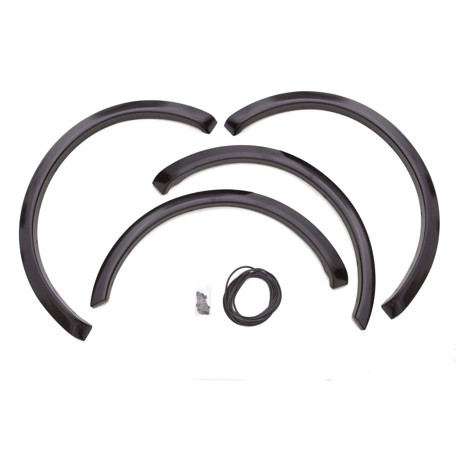 LUND Street Style Fender Flares for 2009-2014 F-150 - SX312S Flares, ABS Plastic, Black, Smooth, Ford, Set of 4 thumbnail 6