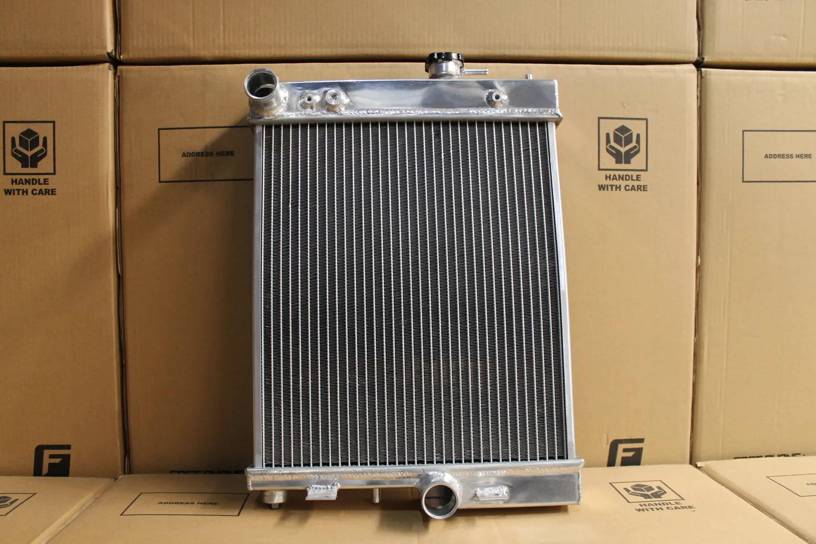 Performance Radiator Inlet Fenix Radiators RACE1108-FA52M-XPX Full Alloy Performance Radiator GEN ...