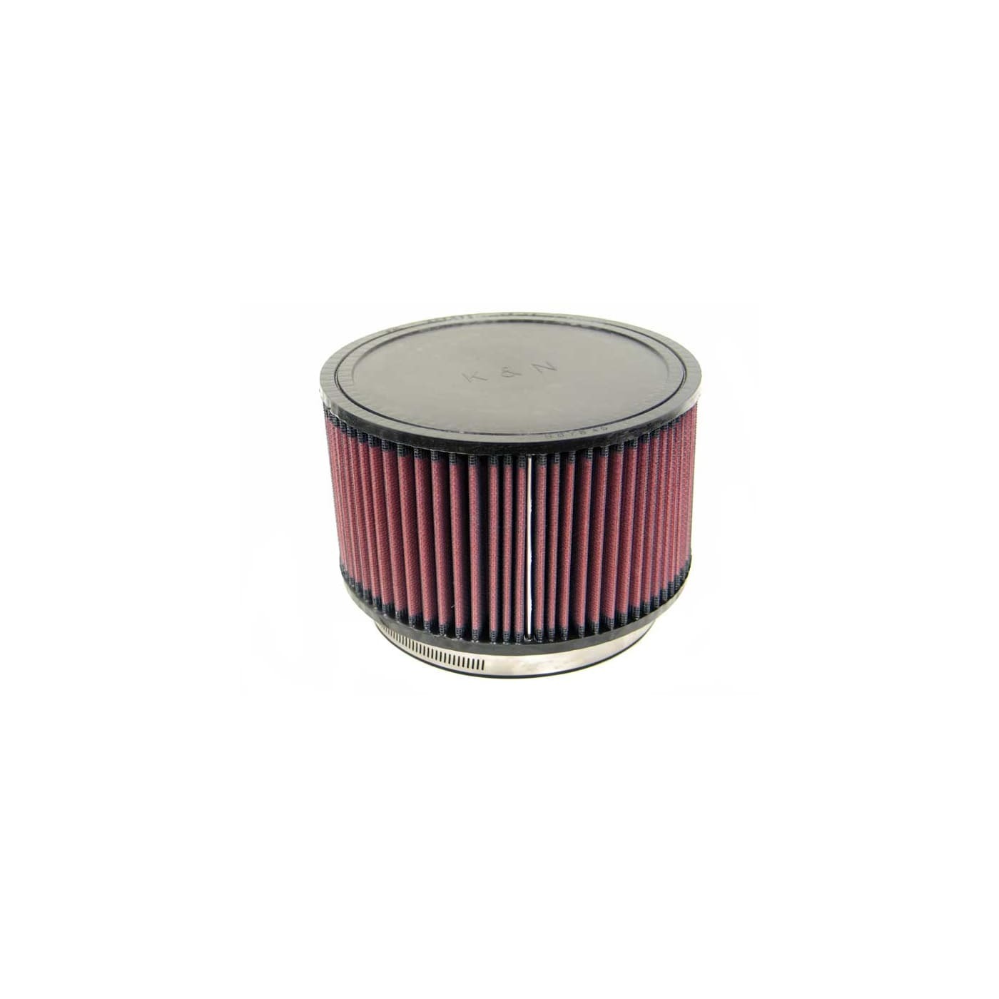 K&N Filter Universal Rubber Round Filter 6in ID Flange 7.5in OD 4.5in H thumbnail 6