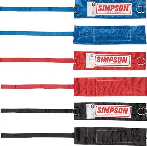 Simpson Racing Arm Restraints 54018R STRAPS FOR 36000 ARM RESTRAINTS-RED thumbnail 2