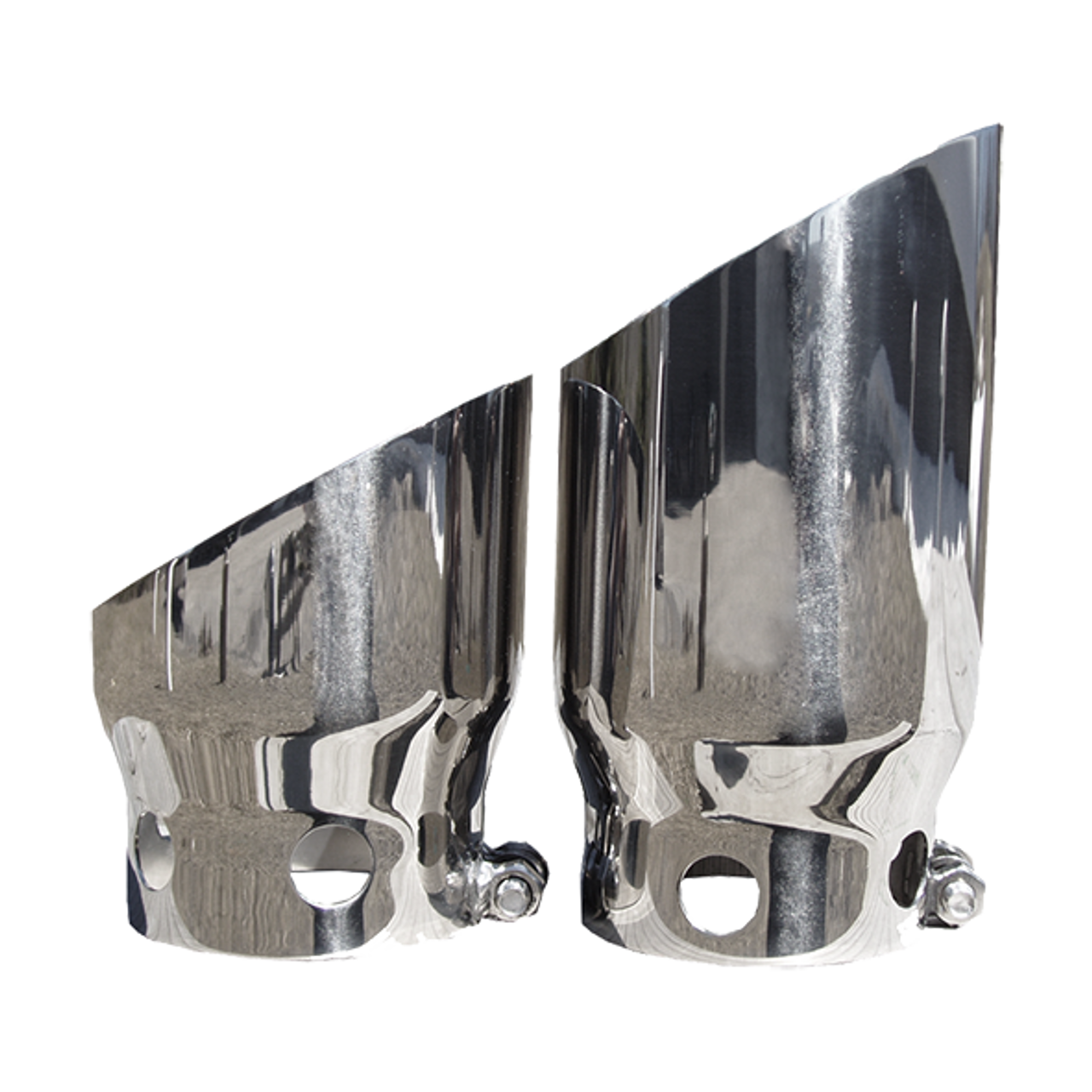 MBRP 2008 Ford F250/350/450 6.4 L 4 inlet 5 Tip Cover Set - 6 and 9 in length thumbnail 9