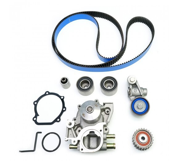 Gates TCKWP328RB Gates Racing Timing Belt Kit w Water Pump WRX 06 14 STi 06 20 FXT 03 07