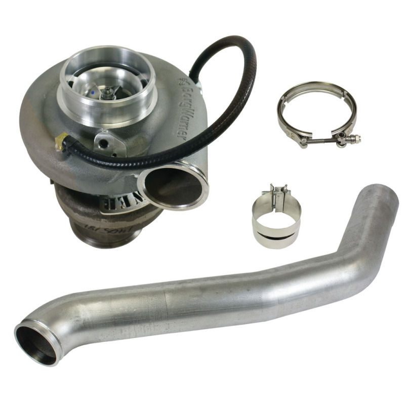 BD DieselSuper B Killer SX-E S363 Turbo Kit - Dodge 1994-2002 5.9L c/w HX40 Down Pipe thumbnail 6