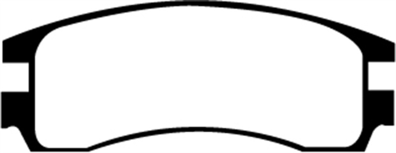 EBC Greenstuff Passenger Car Organic Brake Pads DP21621 Pads, Greenstuff, Organic, Buick, Cadillac, Chevy, Oldsmobile, Pontiac, Saturn, Set thumbnail 4