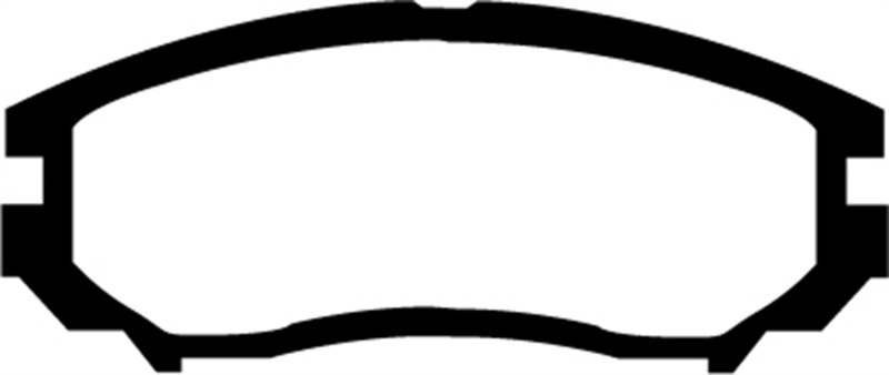 EBC Redstuff Ceramic Brake Pads DP31755C Pads, Redstuff, Ceramic, Front, for Hyundai, Tiburon, Set