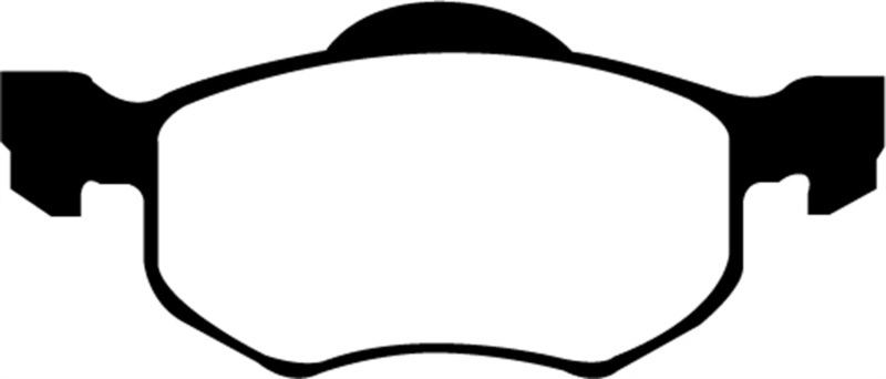 EBC Yellowstuff Brake Pads for 2001-2004 ESCAPE, 2005-2007 MARINER, 2001-2008 TRIBUTE - DP41616R Pads, Yellowstuff, Aramid Fiber, Front, Ford, Mercury, Mazda, Set thumbnail 2