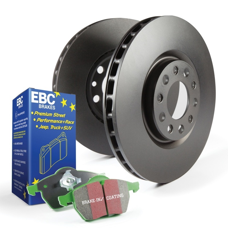 EBC Stage 11 Kits Greenstuff and RK Rotors S11KR1137 Disc Brake Pad Rotor Kit thumbnail 2