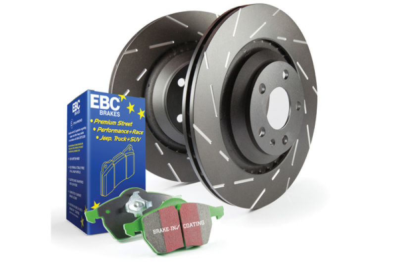 EBC Brakes - Brake Rotor and Pad Combos for 2018-2023 KICKS S2KF1900 Disc Kit