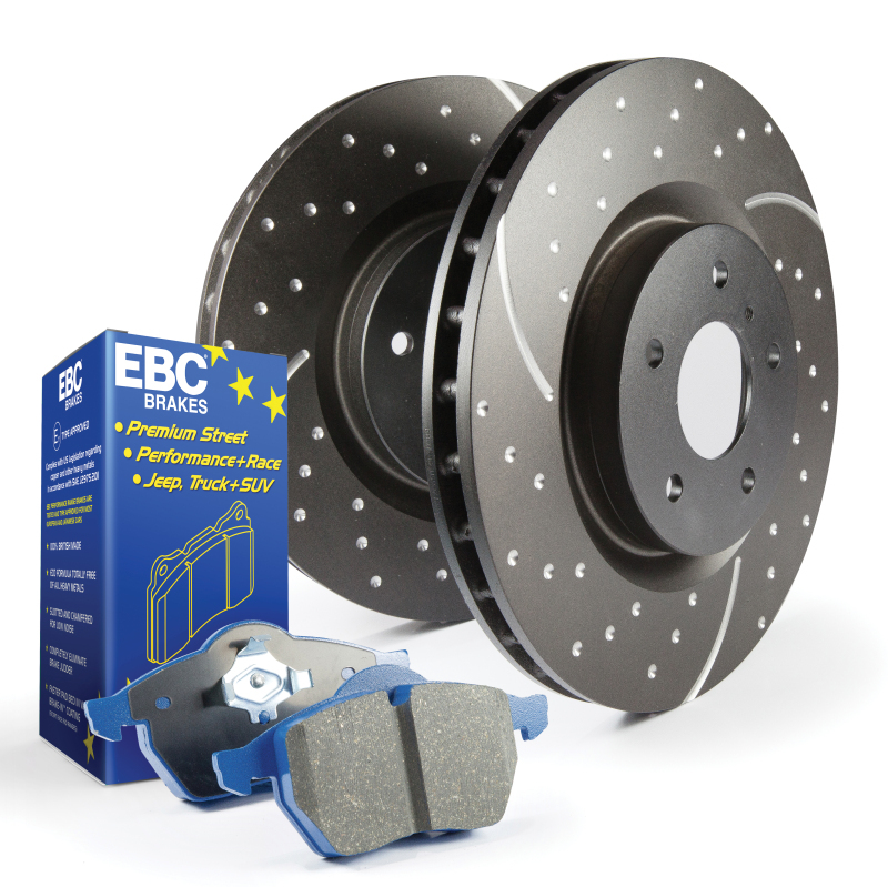 EBC Stage 6 Trackday Disc Brake Kits S6KR1050 Pad and Rotor Kit thumbnail 2