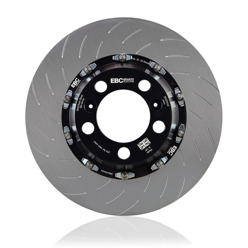 EBC Racing 08-11 Nissan GT-R (R35) 2 Piece SG Racing Front Rotors thumbnail 8