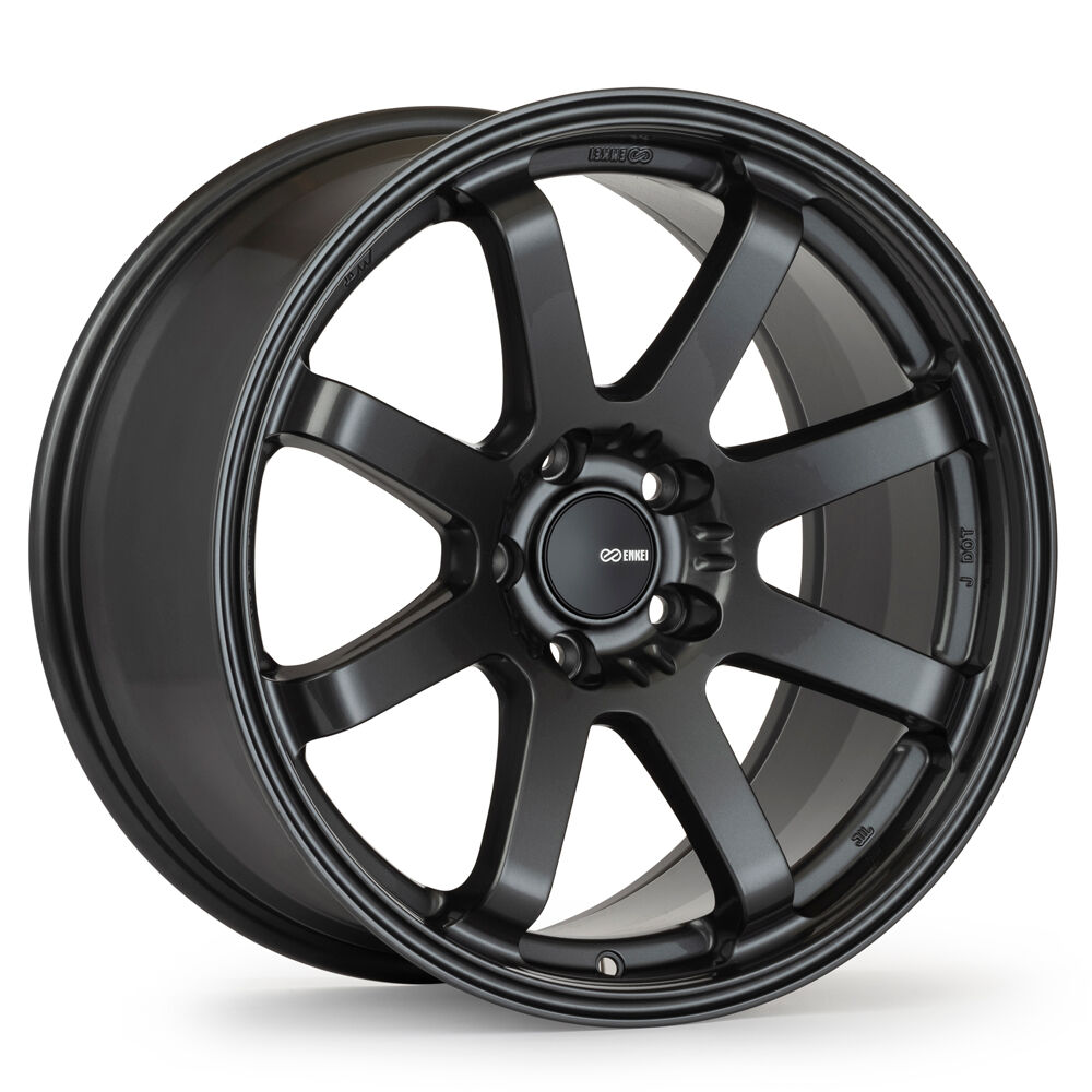 Enkei T6R 18x9.5 38mm Offset 5x114.3 Bolt Pattern 72.6 Bore Vanquish White Wheel (MOQ 40)