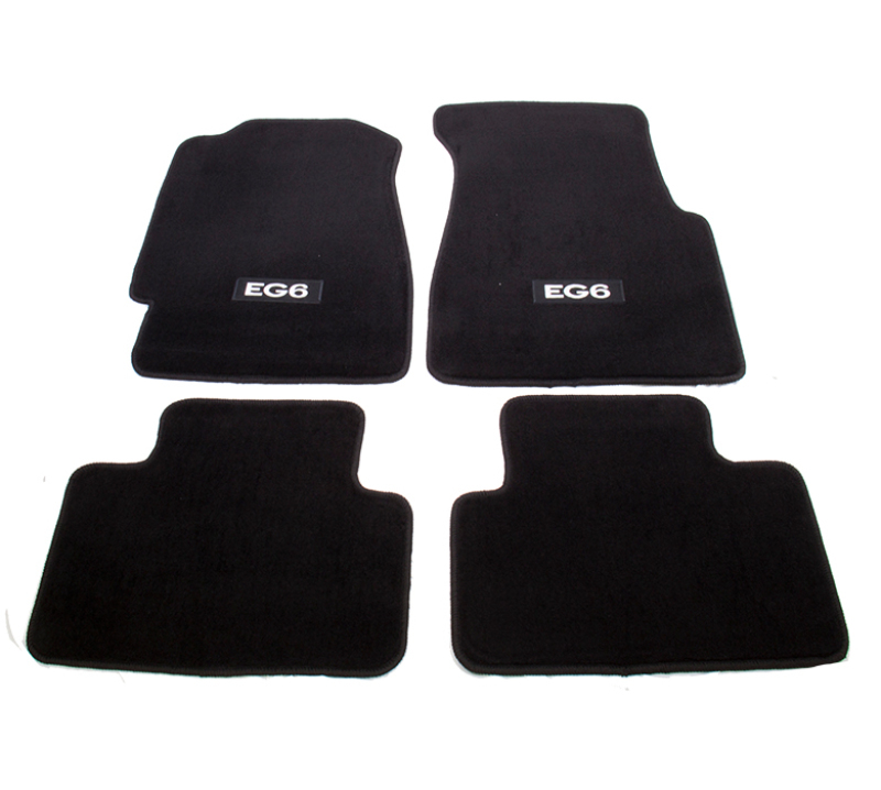NRG Floor Mats - 92-95 Honda Civic 2DR (EG6 Logo) - 4pc. thumbnail 3