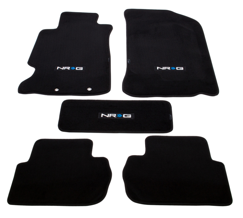 NRG Floor Mats - 02-06 Acura RSX (NRG Logo) - 5pc. thumbnail 4