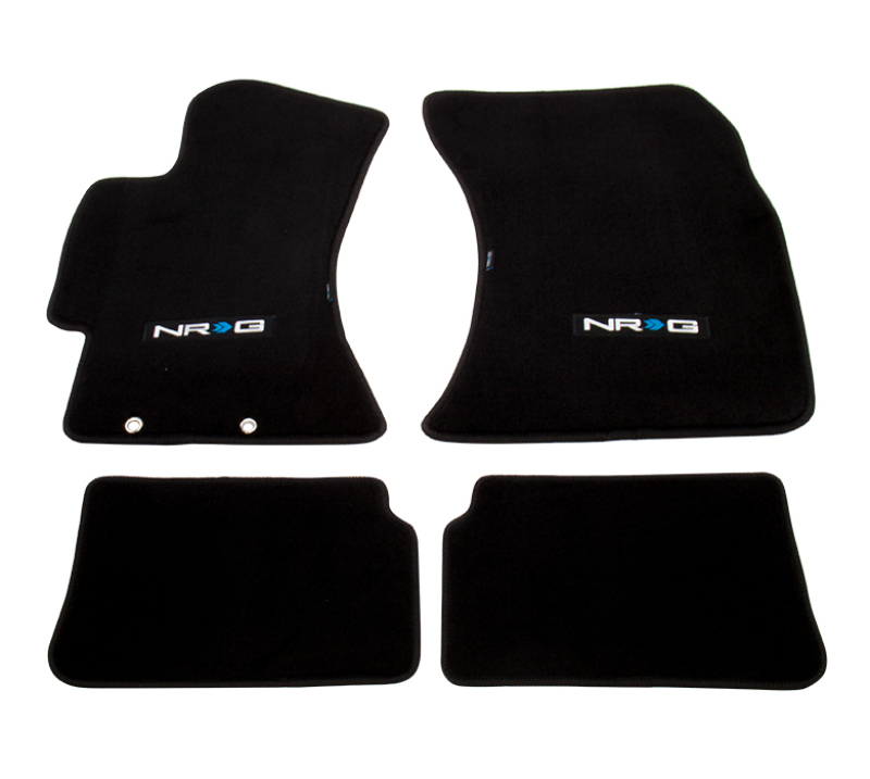 NRG Floor Mats - 2009-2011 Subaru Impreza WRX/STi (NRG Logo) - 4pc. thumbnail 4