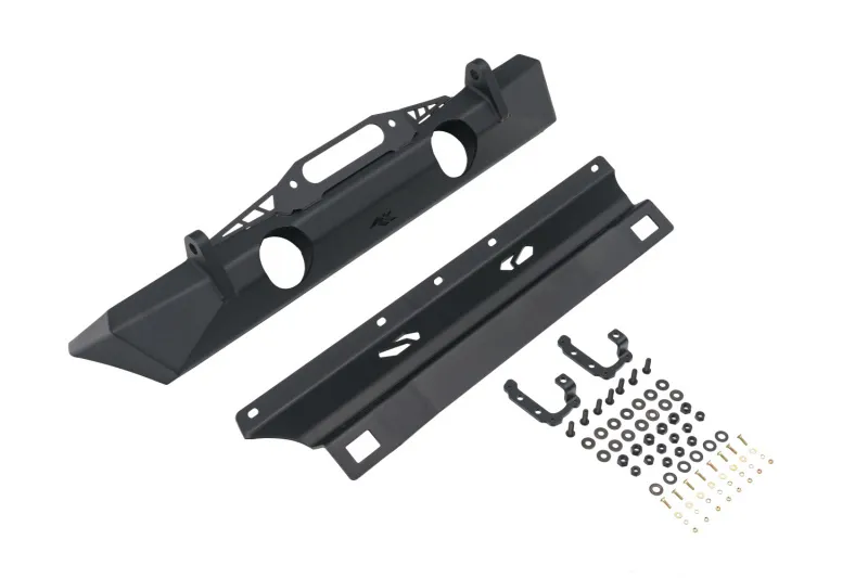 Rugged Ridge 18-20 Jeep Wrangler JL / 2020 Gladiator JT Front XOR Stubby Bumper thumbnail 4