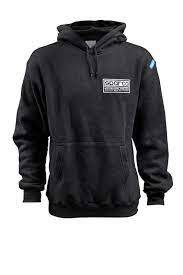 Sparco Sweatshirt Hooded Heritage Blk Lr thumbnail 6