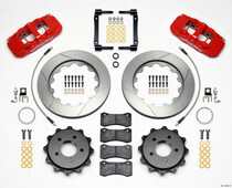 Wilwood AERO4 Big Brake Rear Kits 140-12932 W4A, 14.25x1.10 GT ROTOR, W/ LINES thumbnail 4