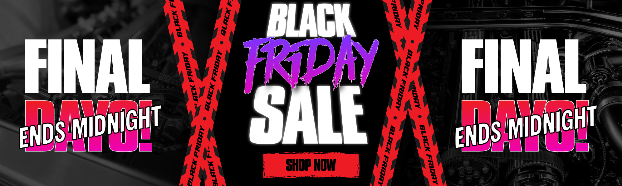 BLACK FRIDAY ENDS MIDNIGHT