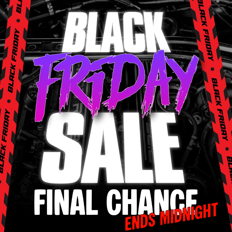 BLACK FRIDAY ENDS MIDNIGHT