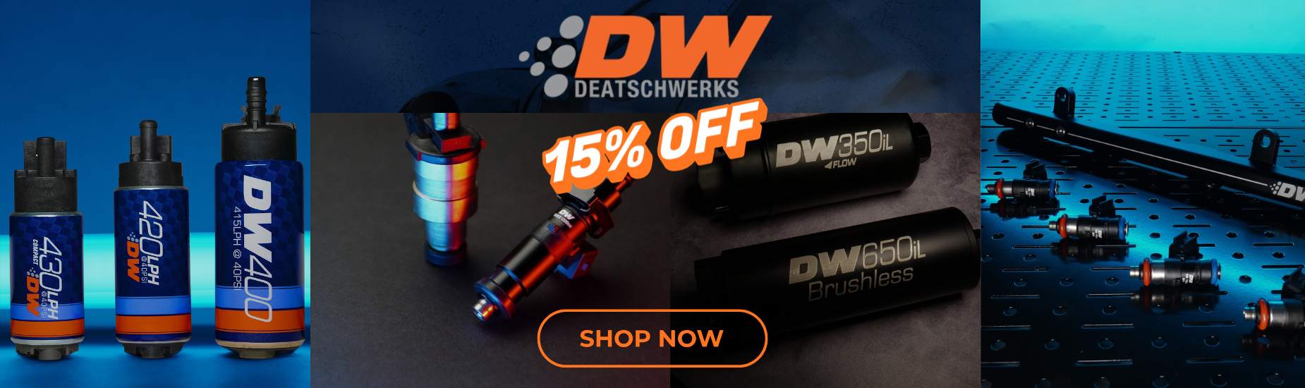15% off DW
