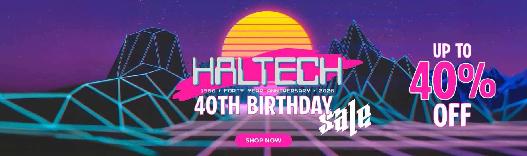 Haltech 40th Birthday Sale 