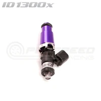 ID1300-XDS 60mm Single Injector w/14mm Purple Adaptor Top. Denso Lower Cushion