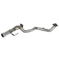 POWER Twisted Steel Y-Pipe 2-1/4in 409 SS Exhaust System 2018 Jeep Wrangler (JL) V6-3.6L