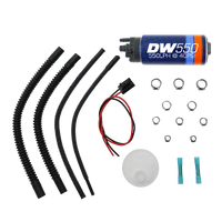 DW550 series, 550lph in-tank fuel pump w /Universal Install Kit.