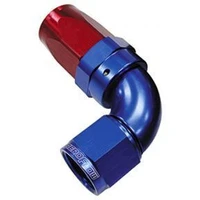 150 Seried 90 Deg Full Flow Taper Swivel Hose End -12AN - Blue