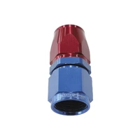 200/570 Series PTFE Staight Alloy Hose End -4AN - Blue