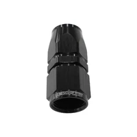 200/570 Series PTFE Staight Alloy Hose End -8AN - Black
