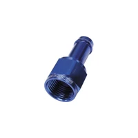 1.5" to -20AN Female Straight Hose Barb - Blue