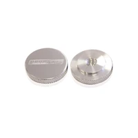 1/4" Billet Air Cleaner Female Nut - Polished