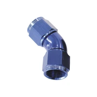 45 Deg Full Flow Female Swivel Coupler -20AN - Blue - 1 Piece