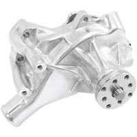 Water Pump - 3/4" Shaft with 5/8" Fan Pilot Snout (Small Block Chevy Long) - Polished