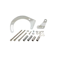 Low Mount Alternator Bracket - Chrome (SB Chevrolet)
