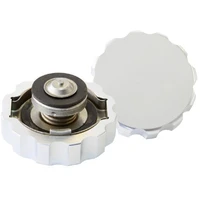 Billet Radiator Cap Large Style 16 psi 1.1 Bar suit 42mm Water Neck - Polished