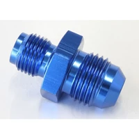 Inverted Seat Adapter 7/16" x 24 To -6AN - Blue