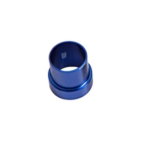 Tube Sleeve -4AN to 1/4" Tube - Blue