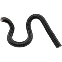 2-3/8" 60.5mm O.D. Black Aluminium Flexible Duct