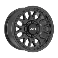 AT-01 17X8.5 Hybrid Beadlock Wheel - 6X139.7 +20 Black Hardware Kit (No ring) - Black