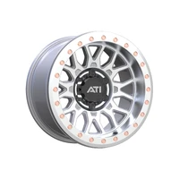 AT-01 17X8.5 Hybrid Beadlock Wheel - Machined 6X139.7 Offset -20 Machined True Beadlock Ring