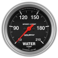 2-5/8" Water Temperature 60-210 °F Stepper Motor Sport-Comp