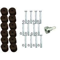 Body Lift Kit 2 Inch (50mm) Lift Suitable For Toyota Hilux Revo Dual Cab (Petrol Auto Style Side) with Tray Lift (Kit)