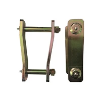 Superior Extended Shackles 2 Inch (50mm) Suitable For Holden Colorado RG / Isuzu D-Max (Series 2) No Wedge